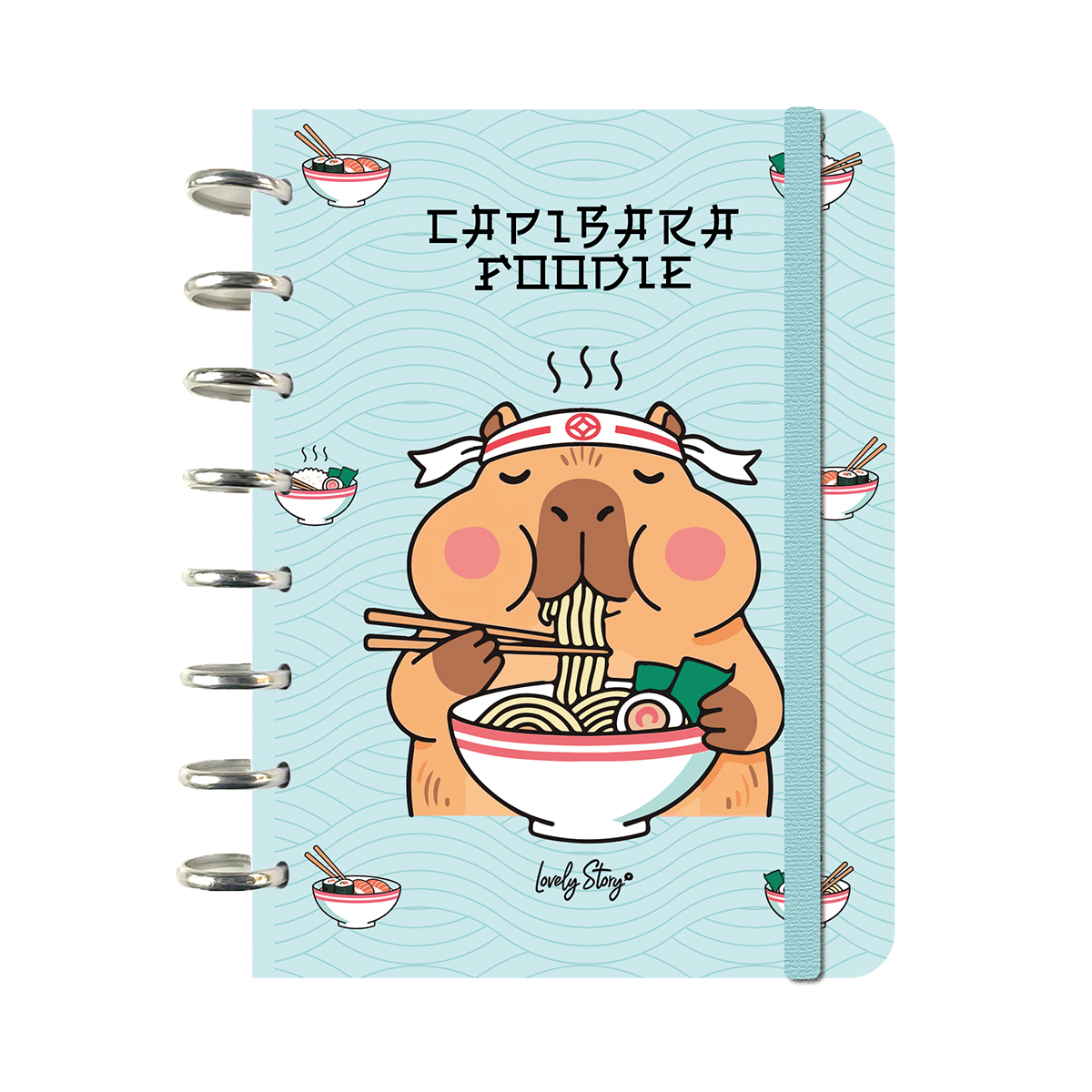Cuaderno Smartbook Con Sistema de Discos – Capibara Time | Lovely Story