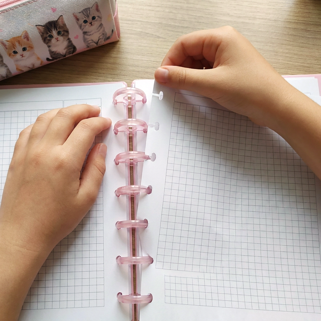 Cuaderno A5 Smart Book - Sweet Kitty - Pink