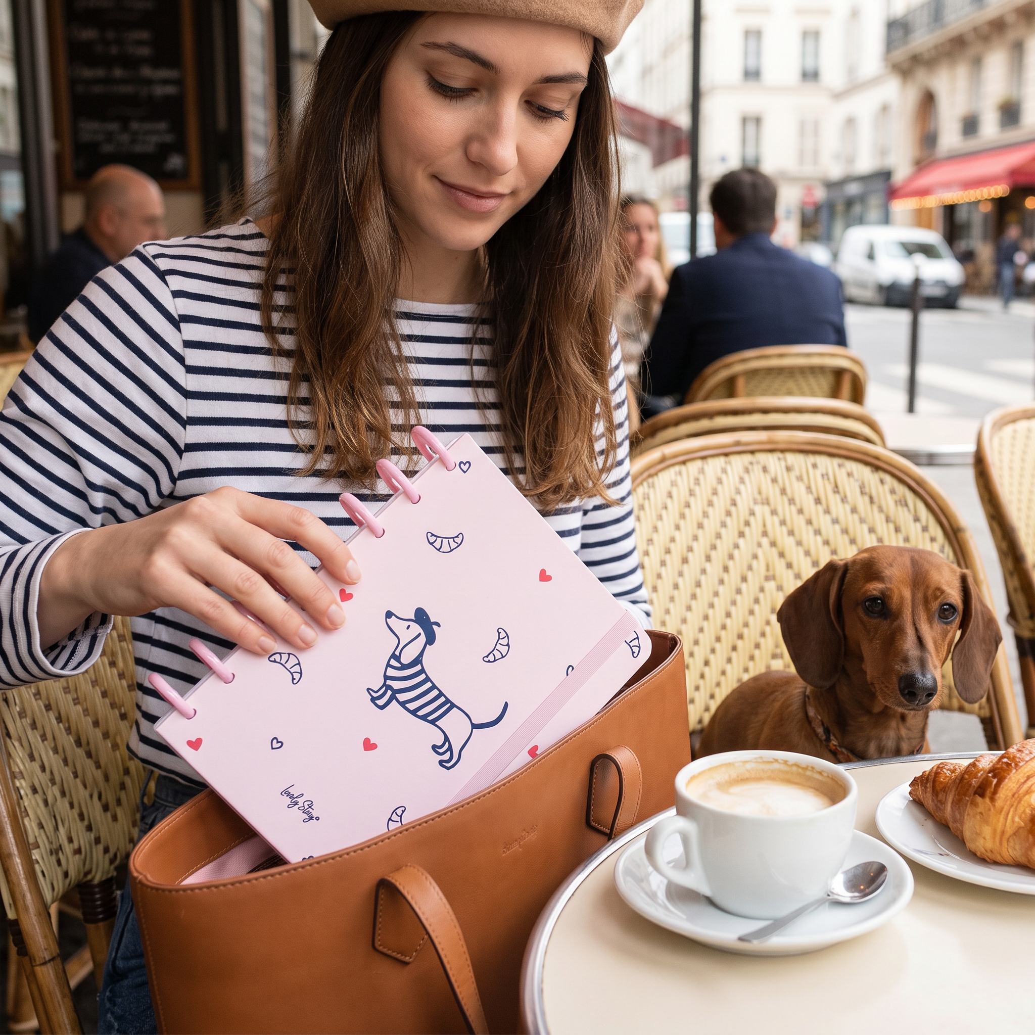 Cuaderno Smartbook Con Sistema de Discos  A5 – Velvet Paws