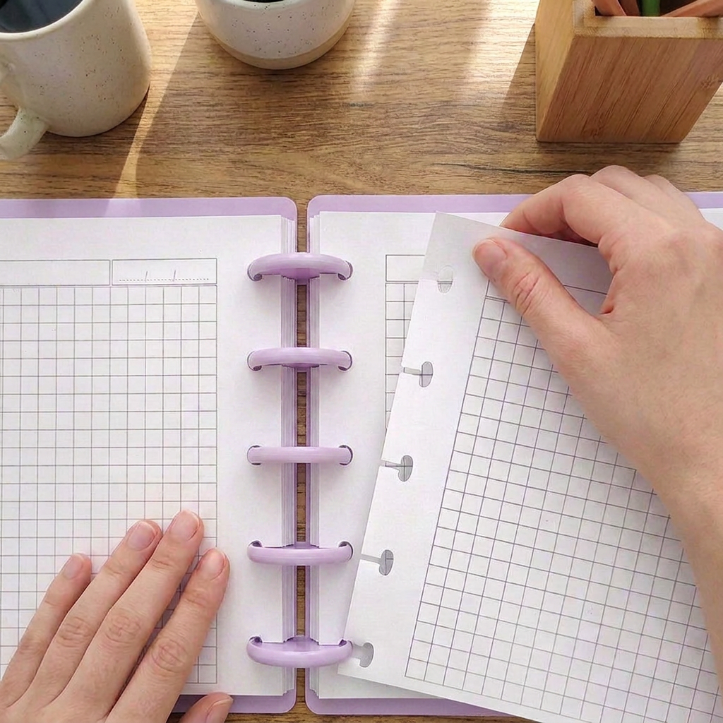Cuaderno Smartbook Con Sistema de Discos – K-Pop | Lovely Story