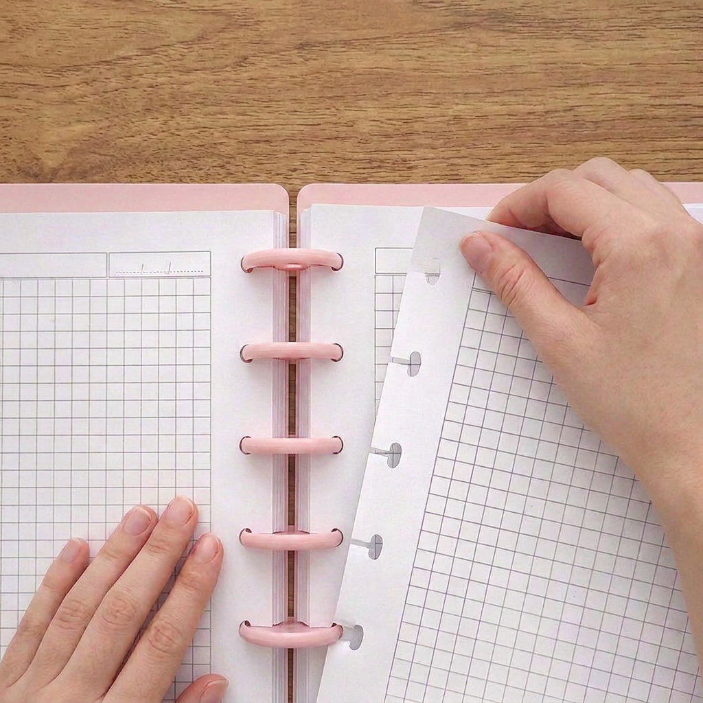 Cuaderno Smartbook Con Sistema de Discos – K-Pop | Lovely Story