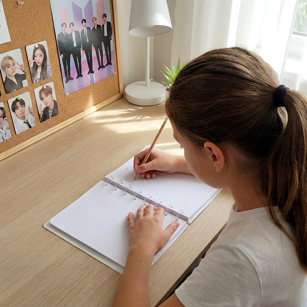 Cuaderno Smartbook Con Sistema de Discos – K-Pop | Lovely Story