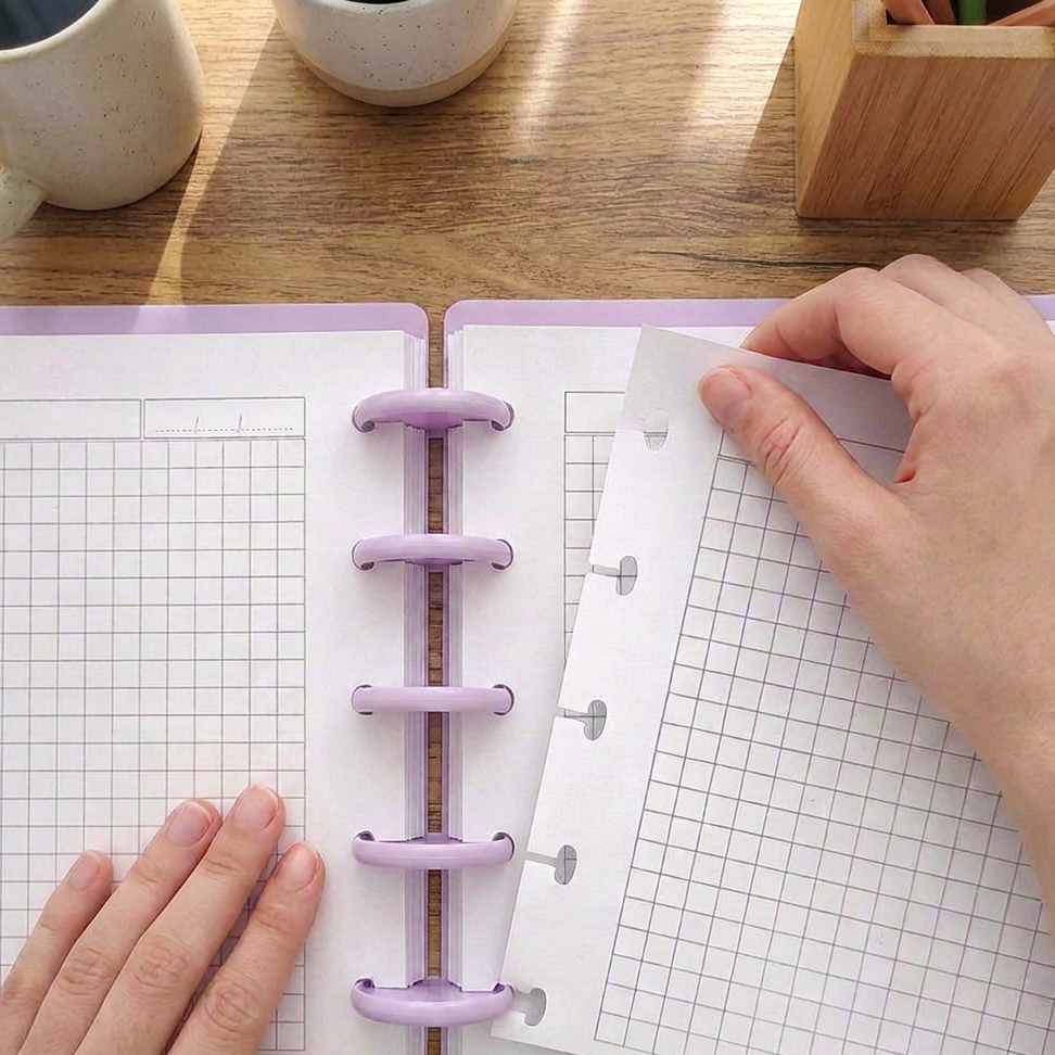 Cuaderno Smartbook Con Sistema de Discos – K-Pop | Lovely Story