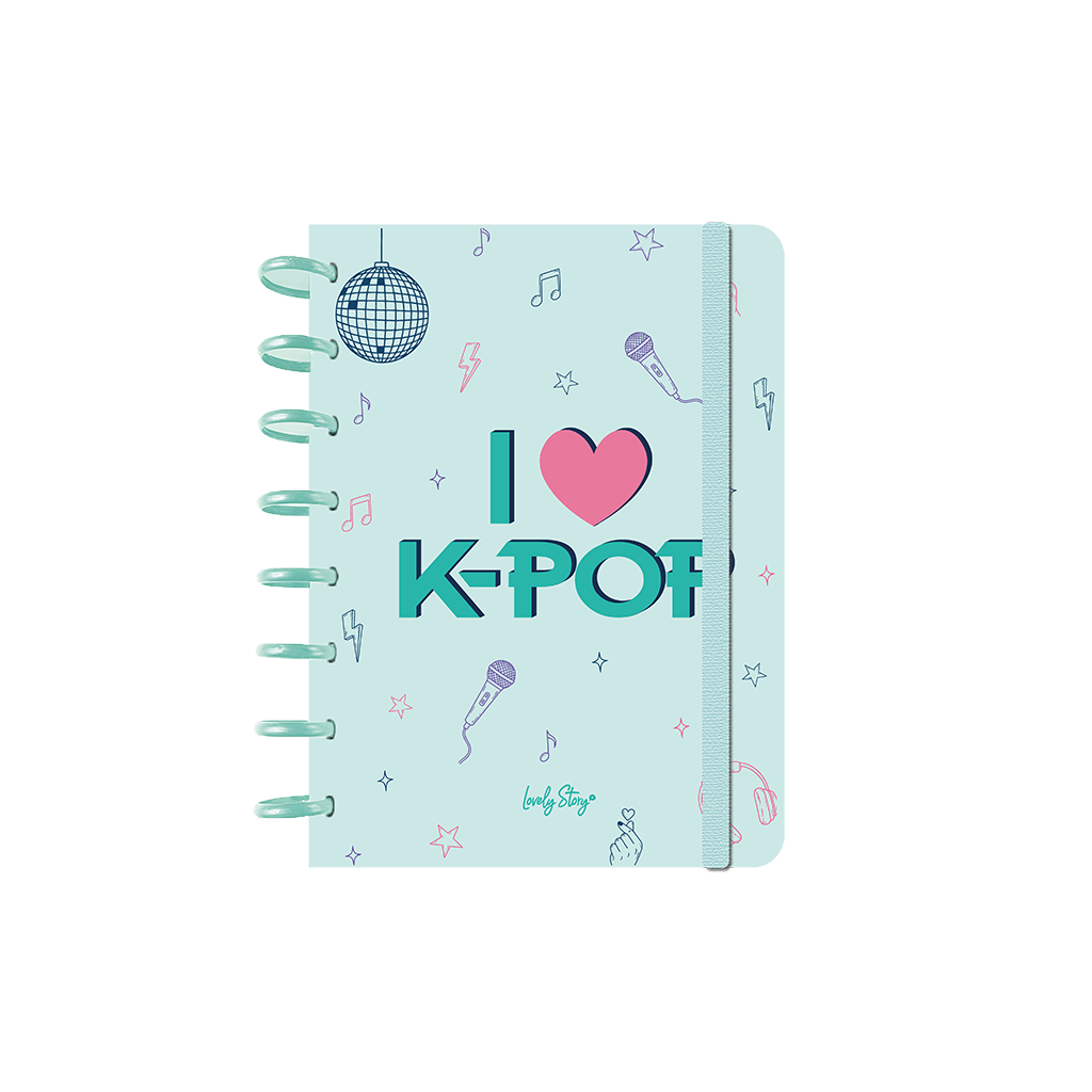 Cuaderno Smartbook Con Sistema de Discos – K-Pop | Lovely Story