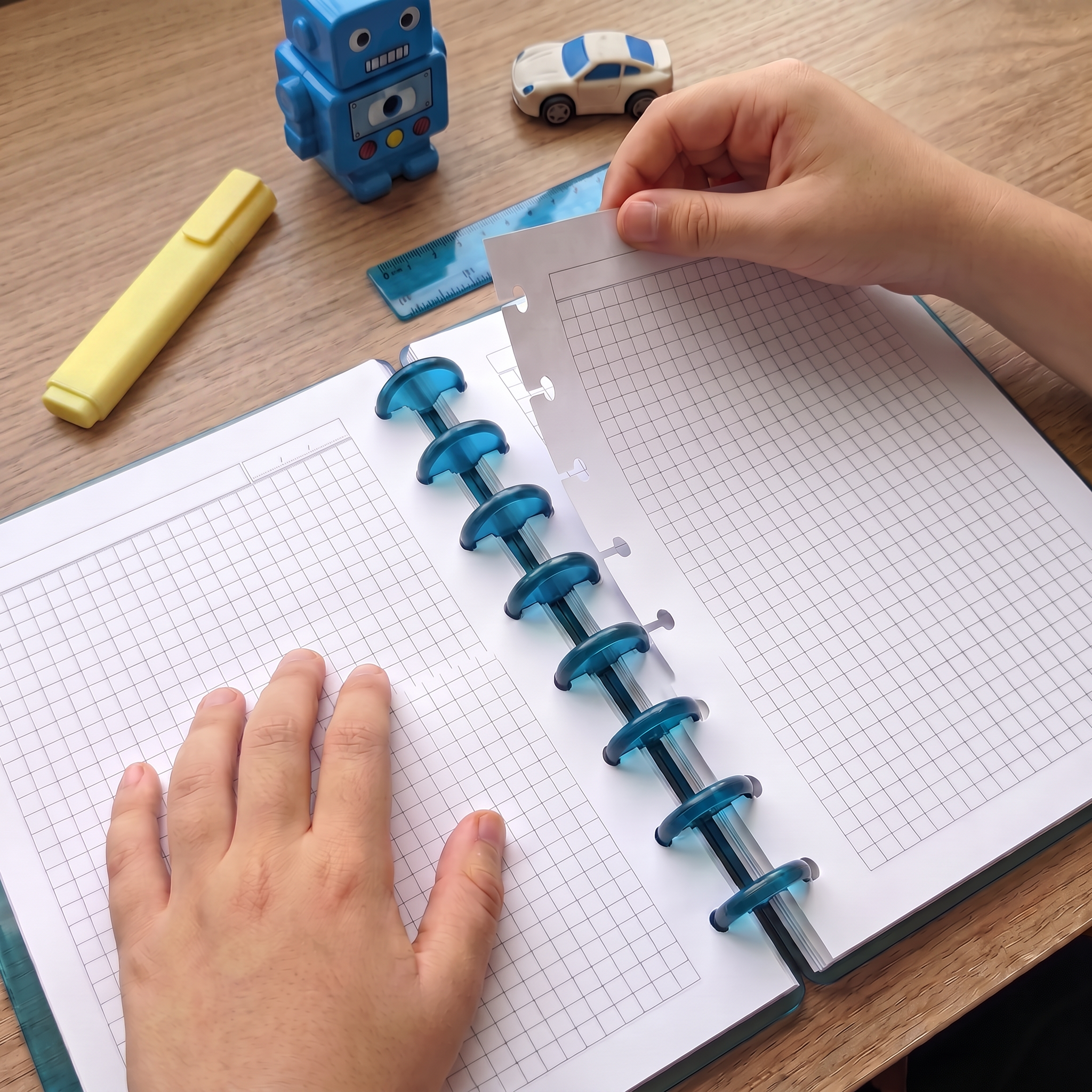 Cuaderno A5 Smart Book - Capi Gamer - Petrol Blue