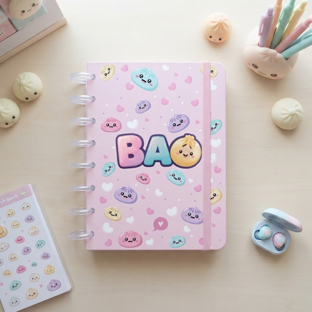 Cuaderno Smartbook Con Sistema de Discos – Lovely Bao | Lovely Story