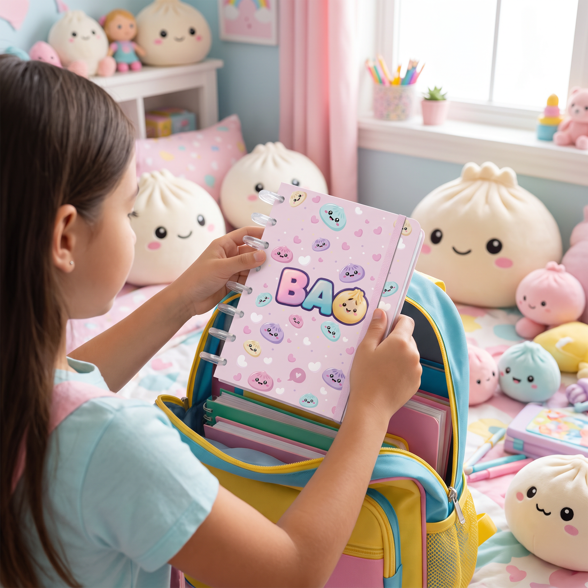 Cuaderno Smartbook Con Sistema de Discos – Lovely Bao | Lovely Story