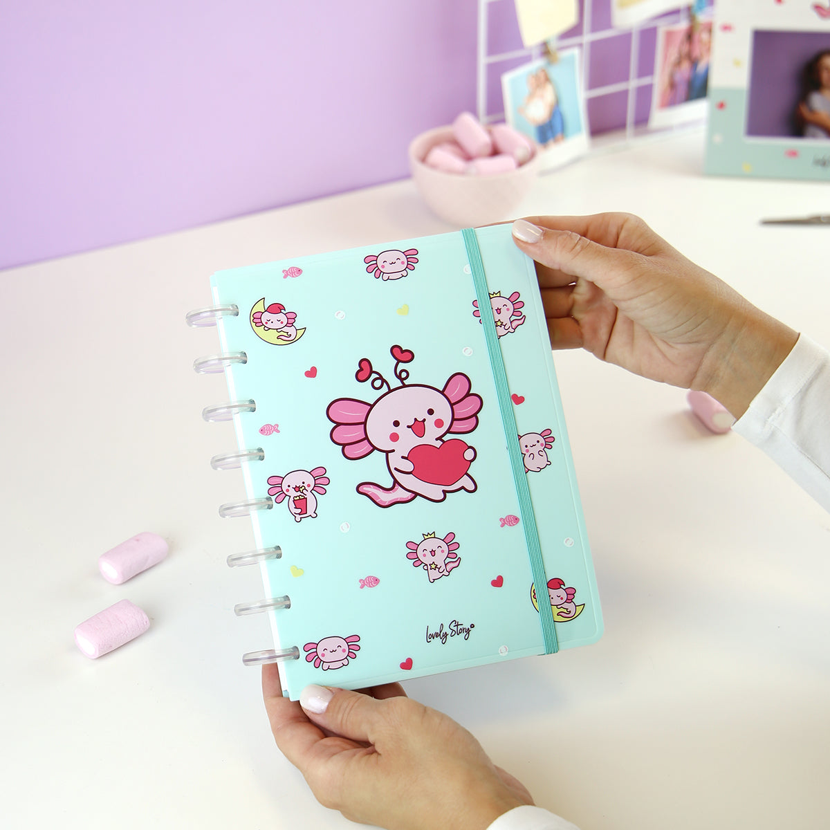 Smartbook A5 con sistema de discos - Lovely Axo