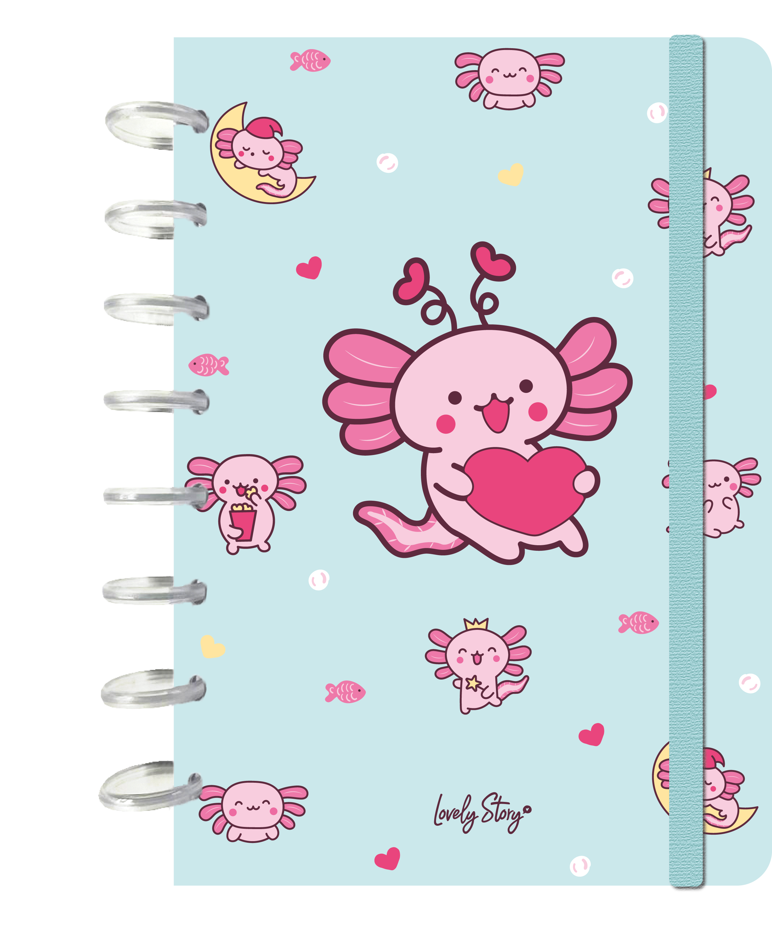 Smartbook A5 con sistema de discos - Lovely Axo