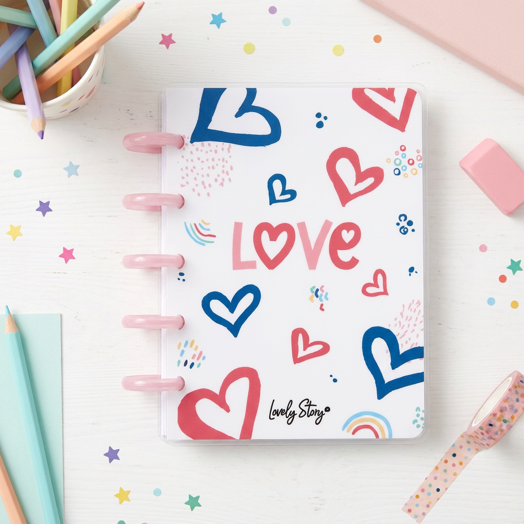 Cuaderno A6 Smart Book - Love - Ice