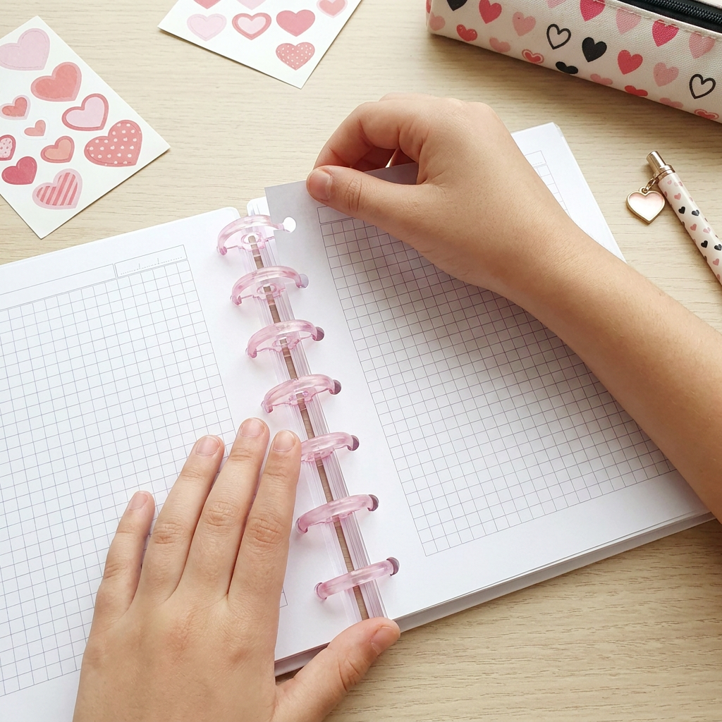 Cuaderno A6 Smart Book - Love - Ice