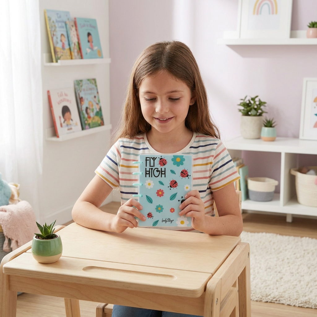 Cuaderno A6 Smart Book - Fly High - Mint