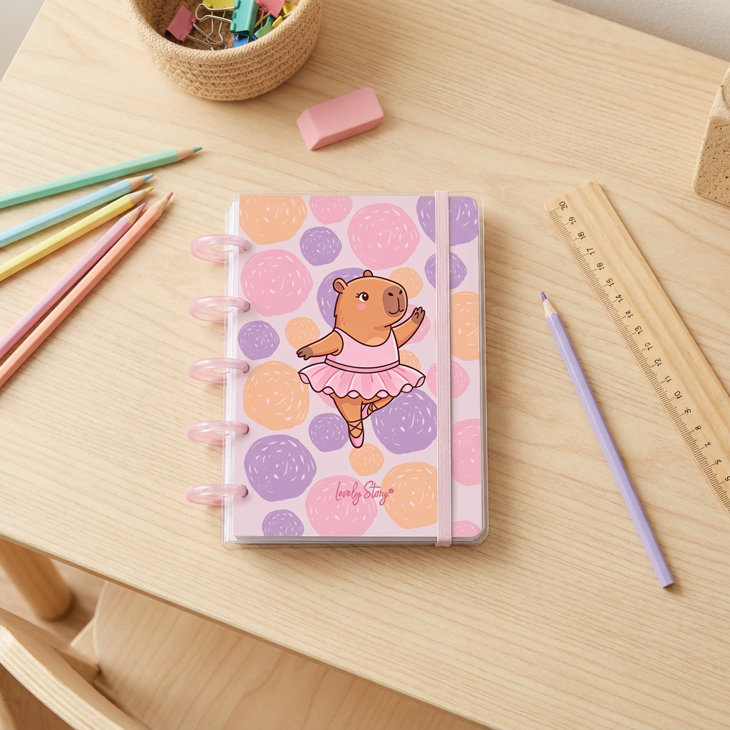 Cuaderno A6 Smart Book - Capi Ballet - Pink
