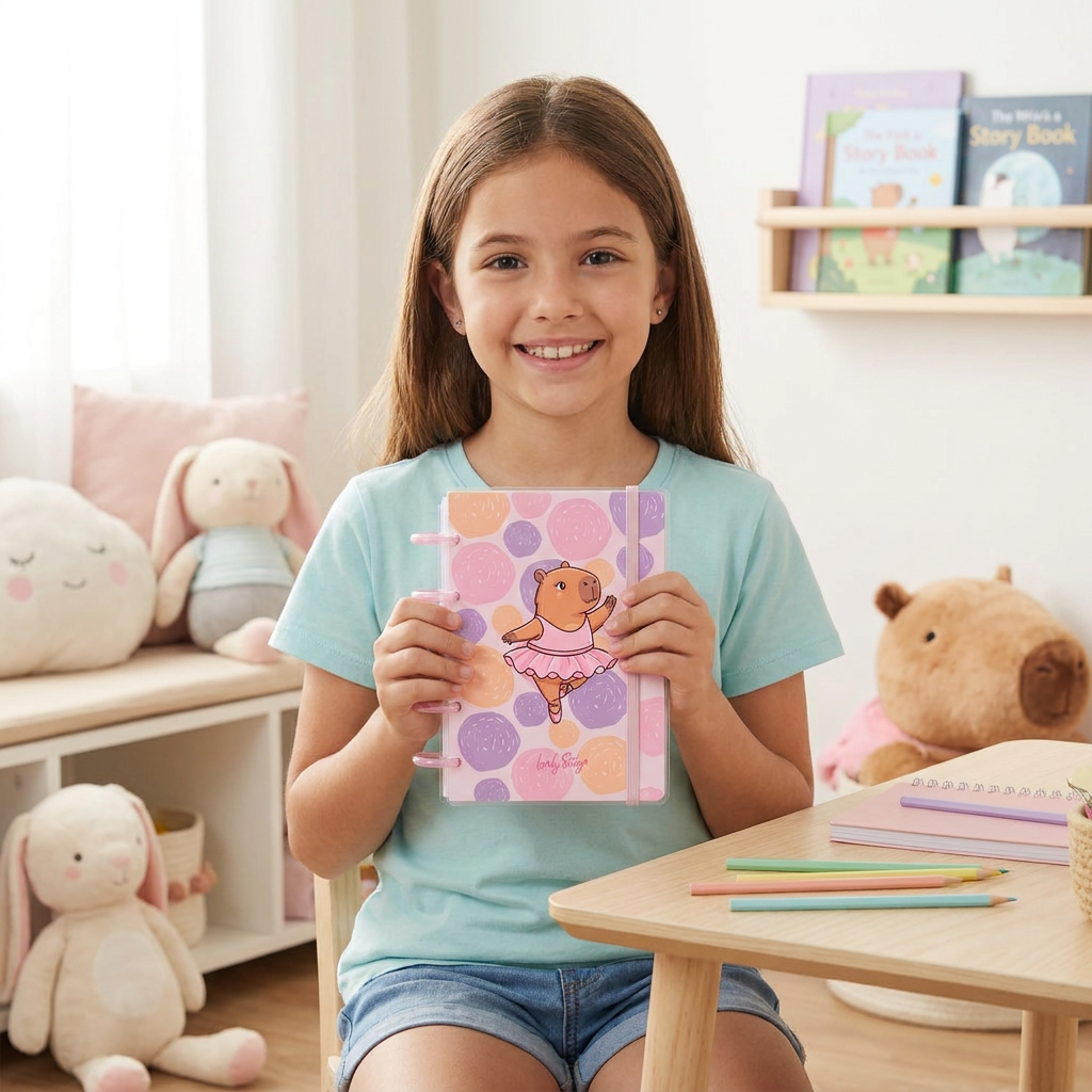 Cuaderno A6 Smart Book - Capi Ballet - Pink