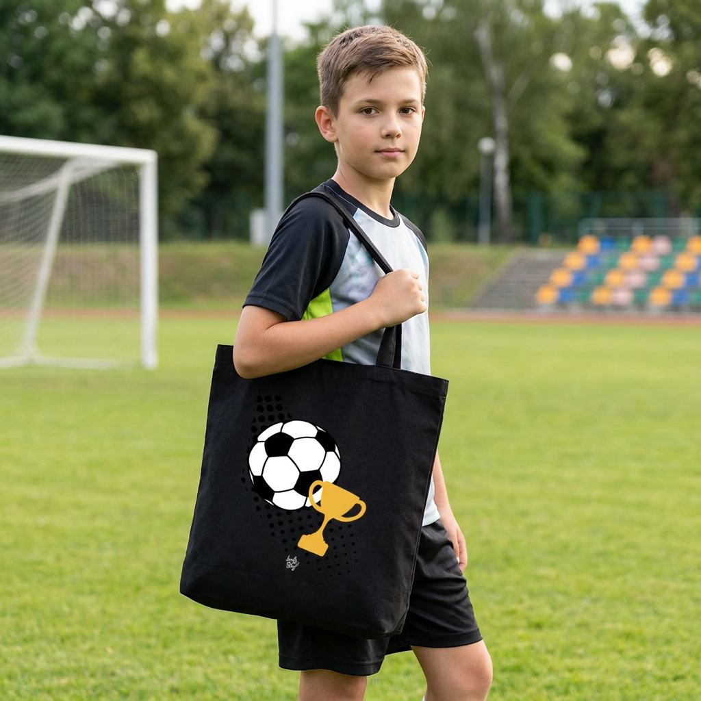 Tote Bag de Algodón - Football Match