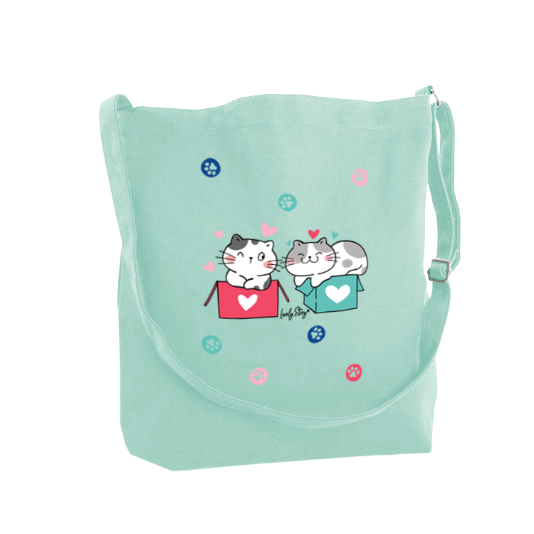 Tote Bag de Algodón - Cat Whiskers