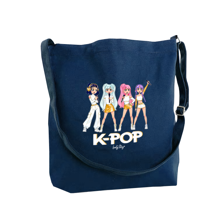 Tote Bag de Algodón – K-Pop | Lovely Story