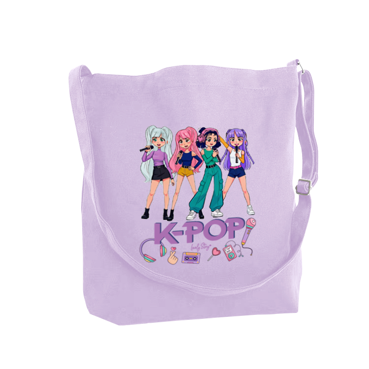 Tote Bag de Algodón – K-Pop | Lovely Story