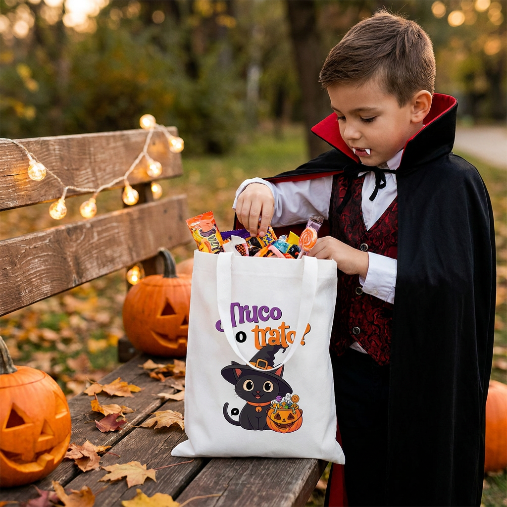Pack 2 Bolsas para Dulces de Halloween | Lovely Story