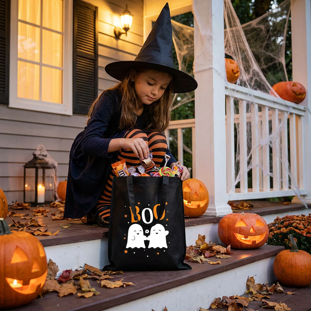 Pack 2 Bolsas para Dulces de Halloween | Lovely Story