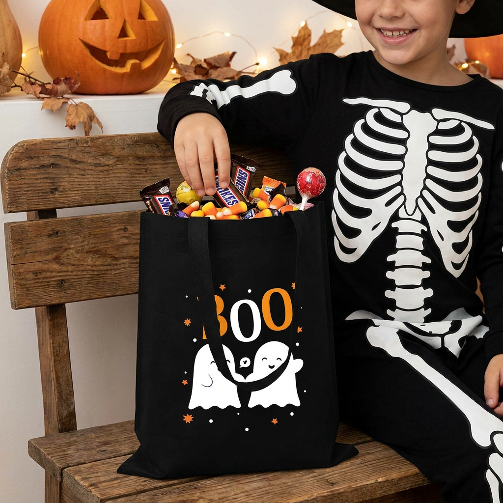 Pack 2 Bolsas para Dulces de Halloween | Lovely Story