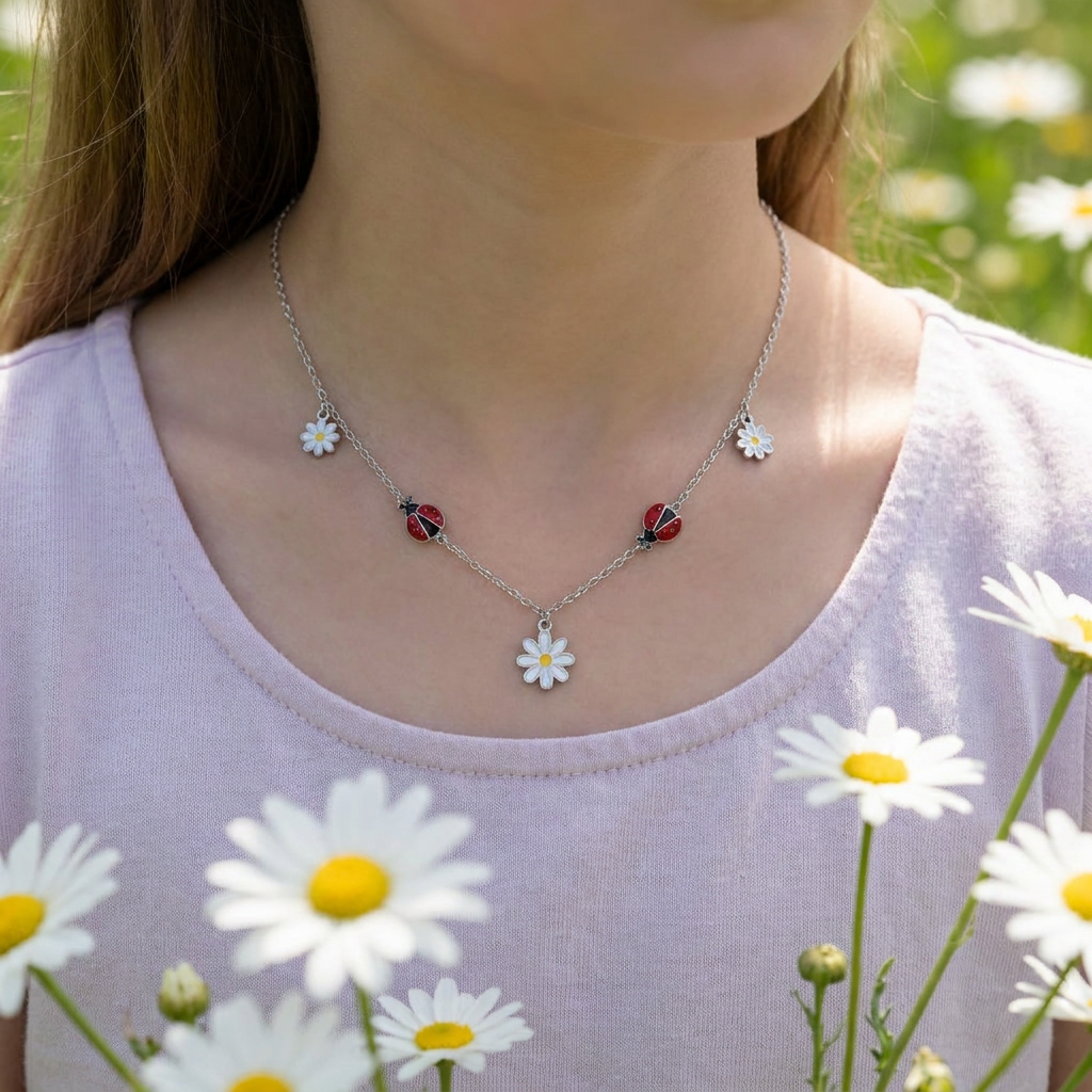 Colgante corazón de acero plateado - ¡Deja a tus sueños florecer! - Silver
