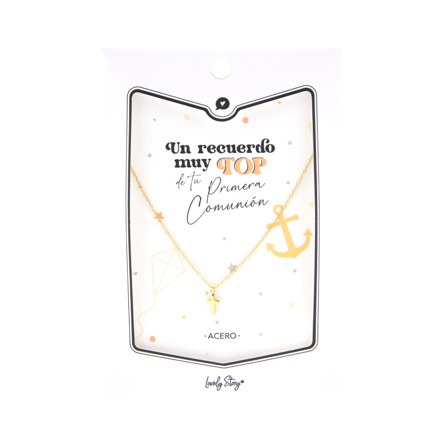 Colgante Acero – Especial Comunión | Lovely Story