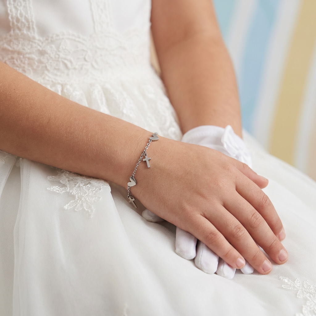 Pulsera Acero – Especial Comunión | Lovely Story