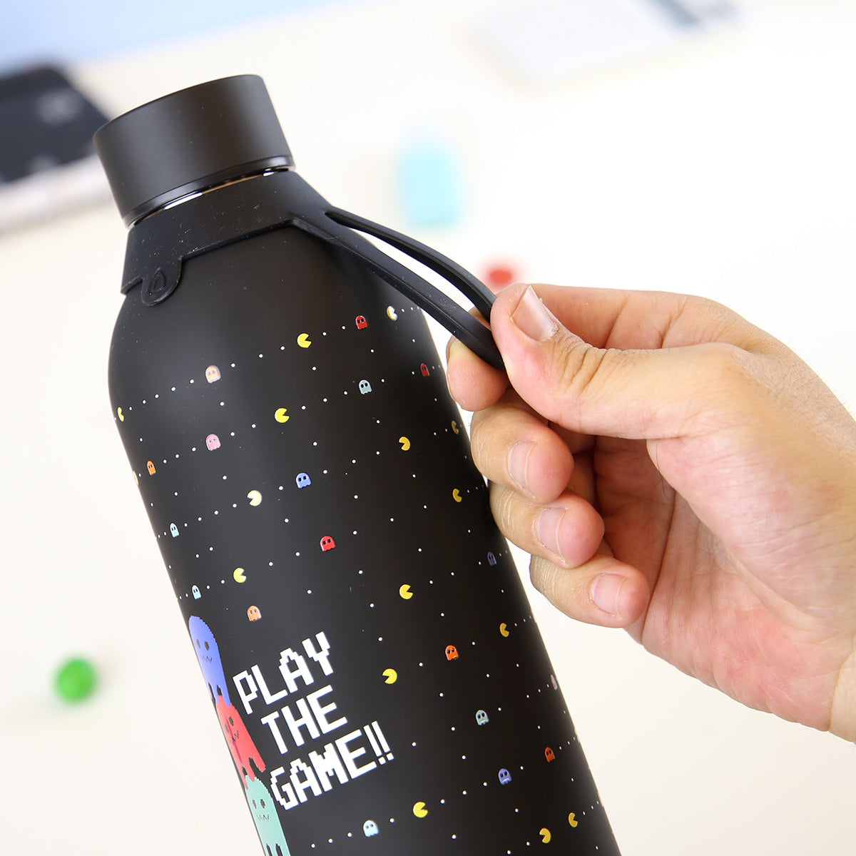 Botella acero inoxidable - Retro Pixel