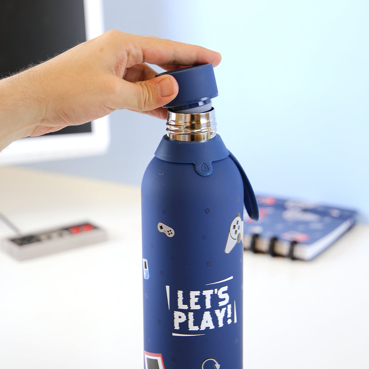 Botella acero inoxidable - Play Mode