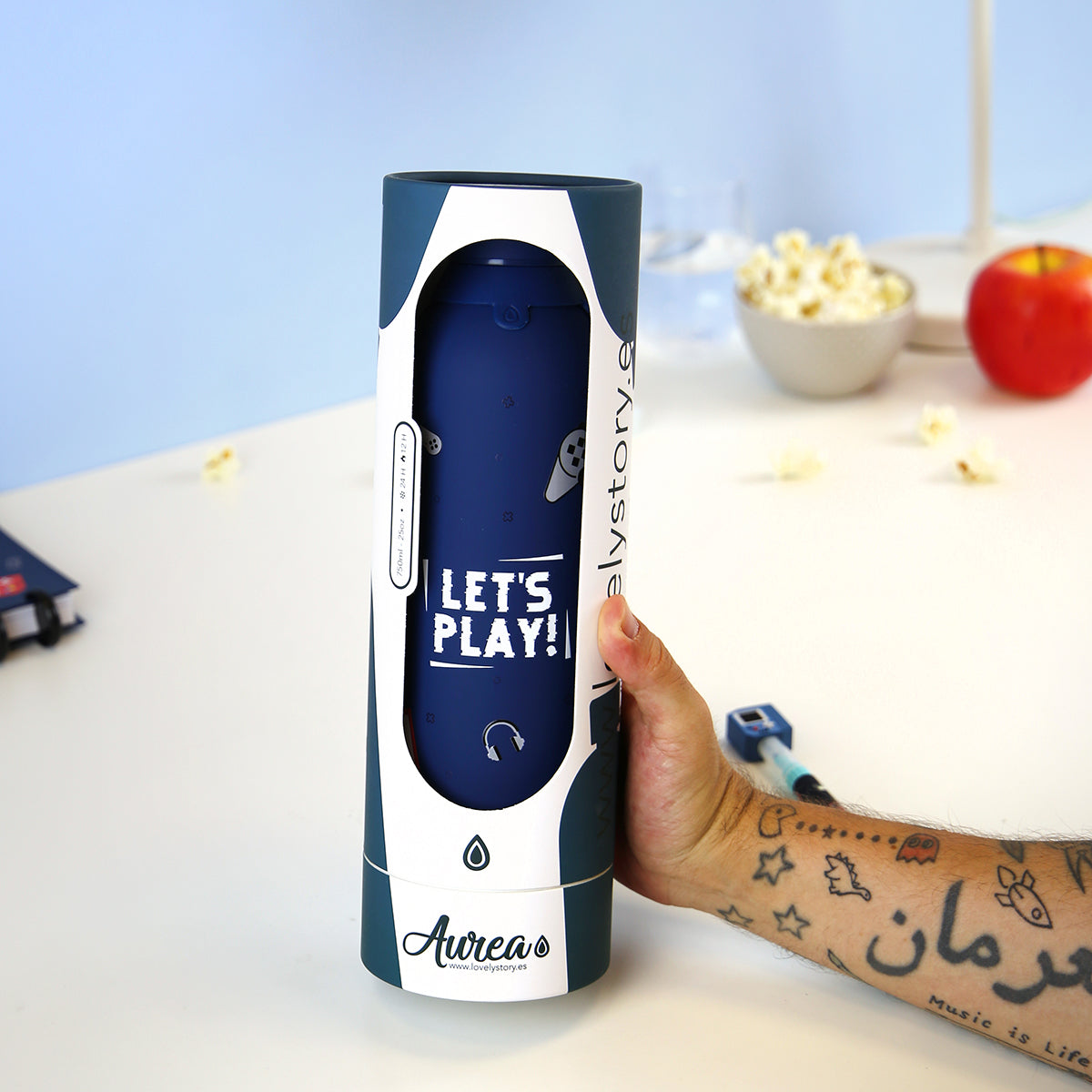 Botella acero inoxidable - Play Mode