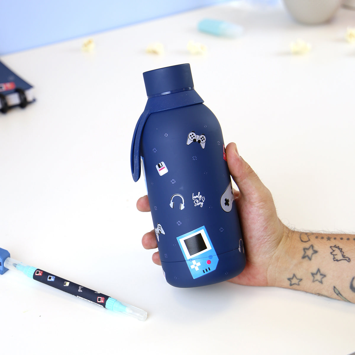 Botella acero inoxidable - Play Mode