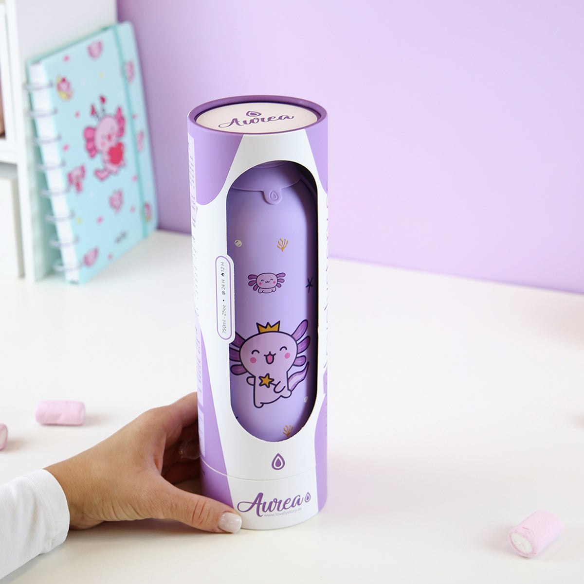 Botella acero inoxidable - Funny Axo