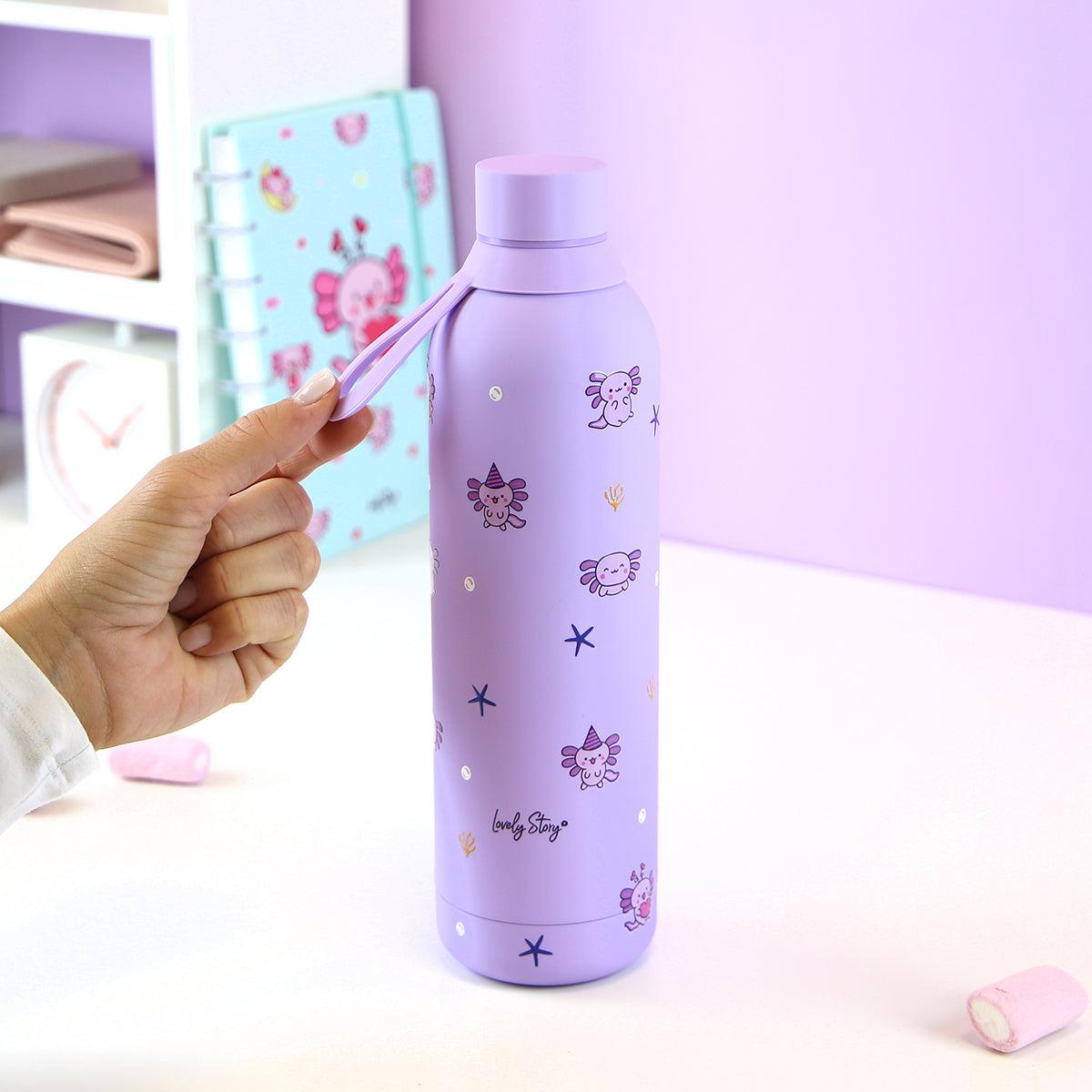 Botella acero inoxidable - Funny Axo