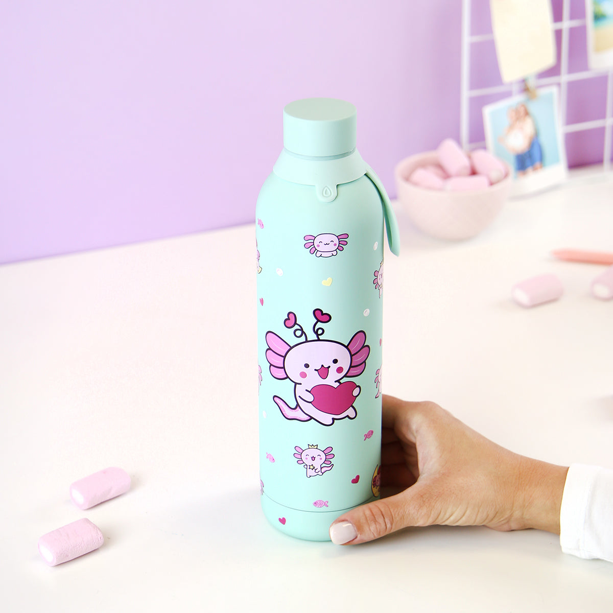 Botella acero inoxidable - Funny Axo