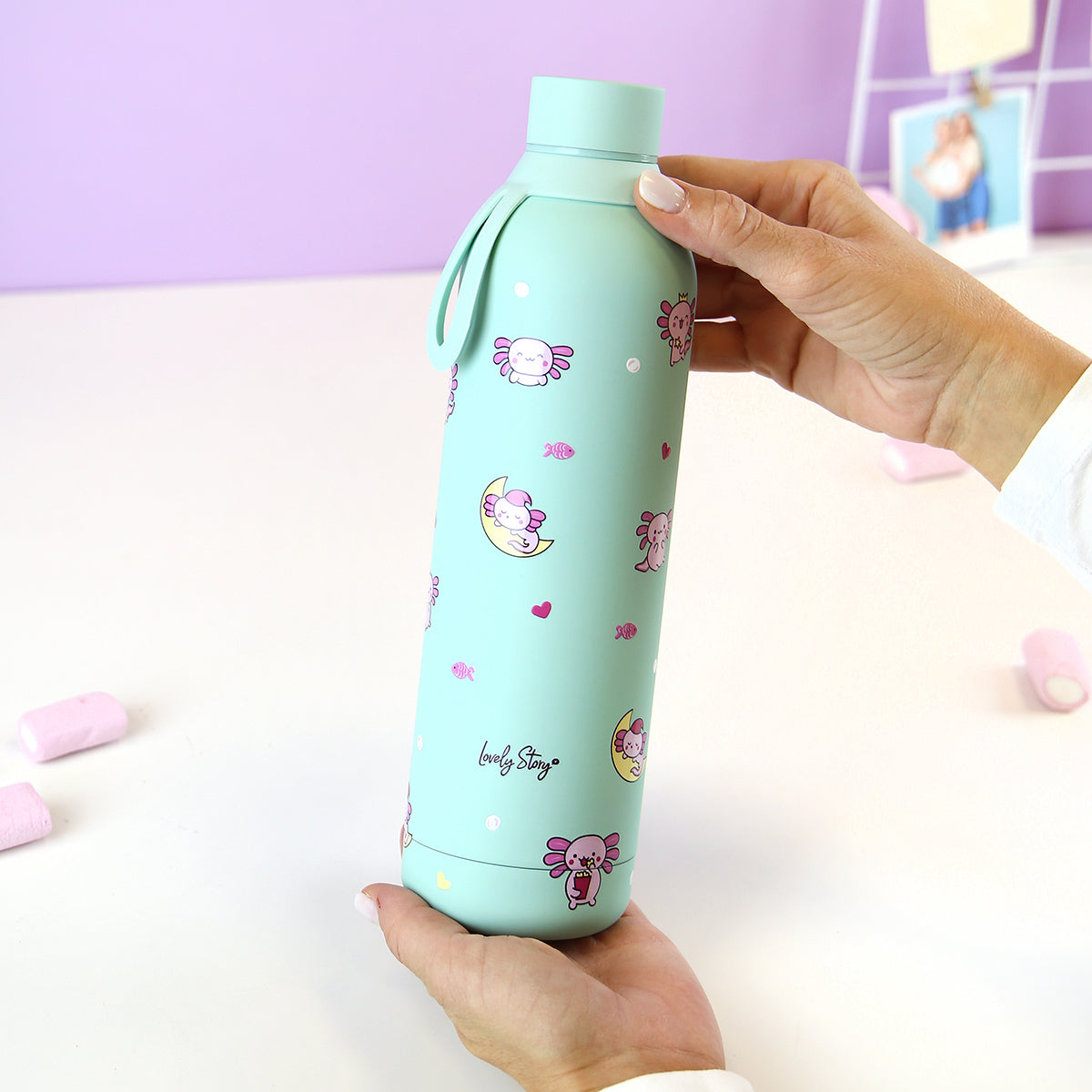 Botella acero inoxidable - Funny Axo