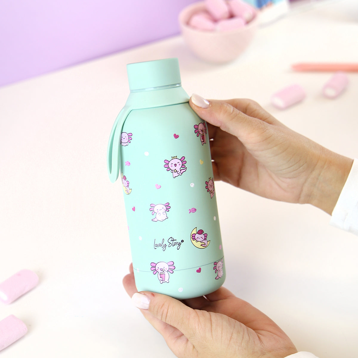 Botella acero inoxidable - Funny Axo