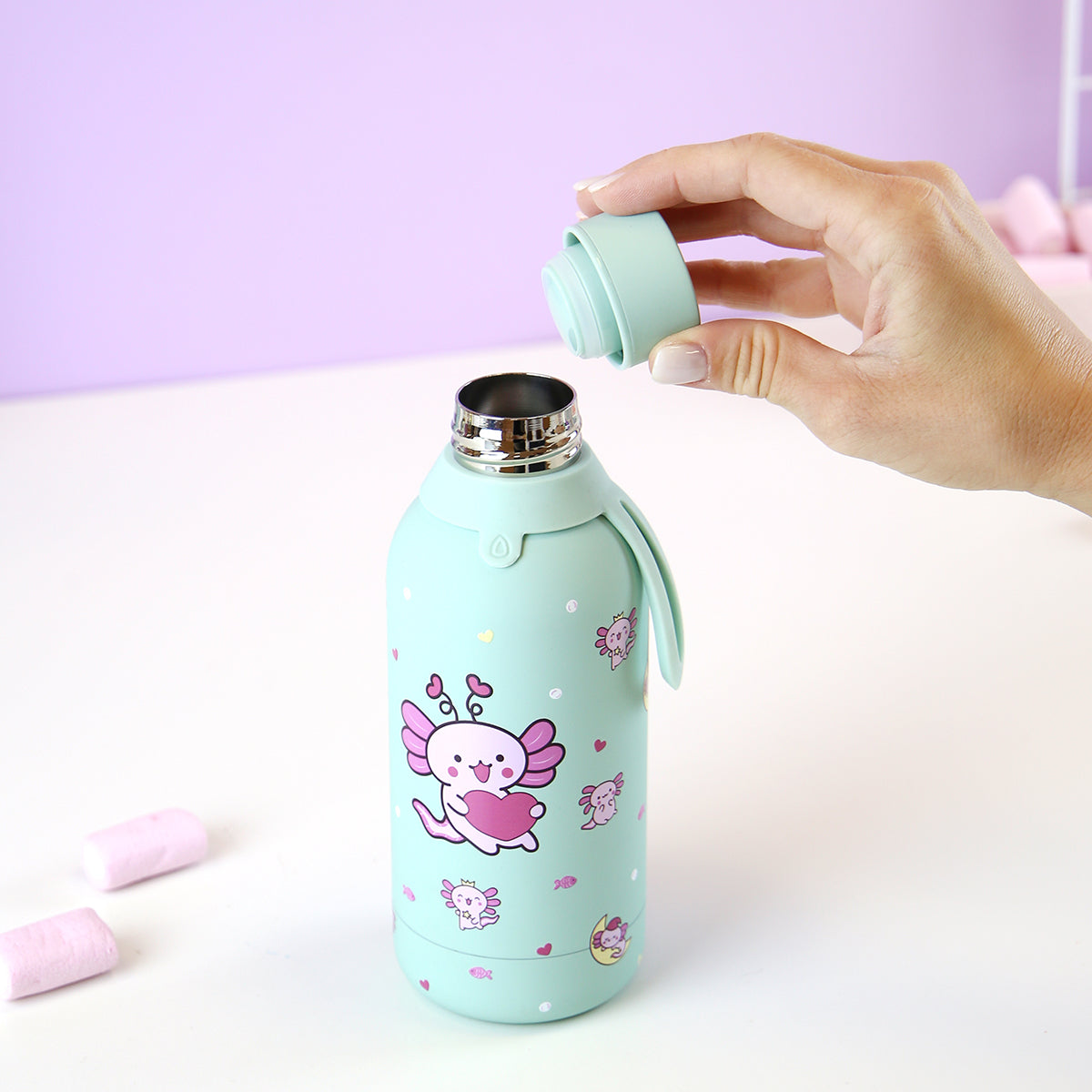 Botella acero inoxidable - Funny Axo