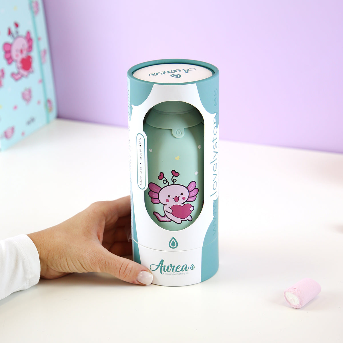 Botella acero inoxidable - Funny Axo