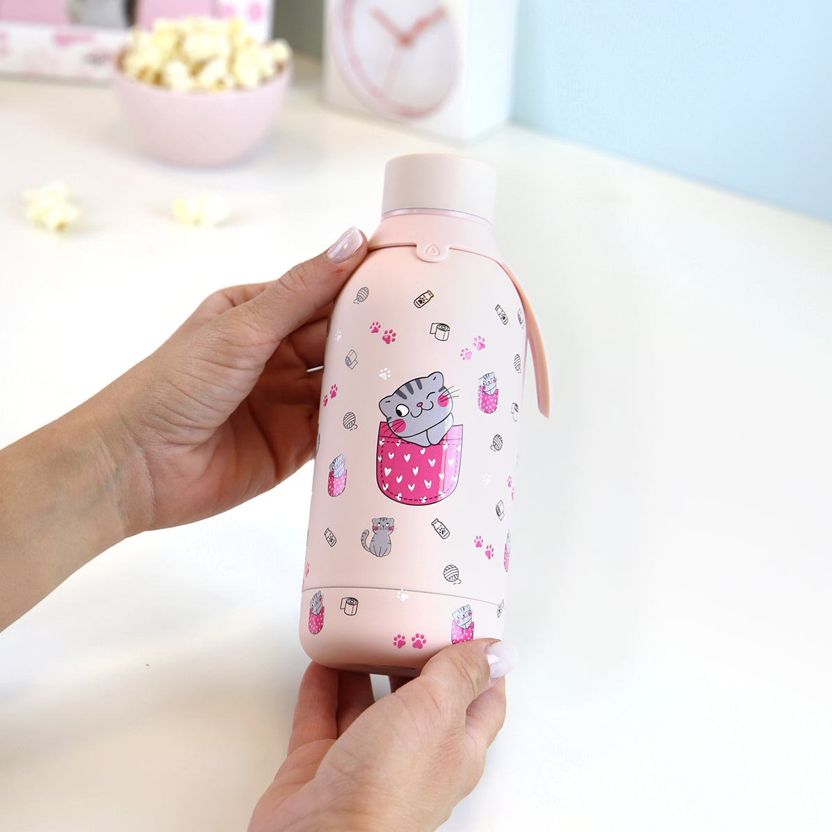 Botella acero inoxidable - Kitty World