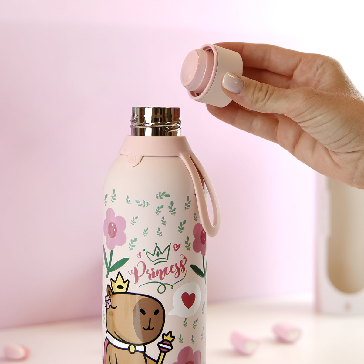 Botella acero inoxidable - Capibara