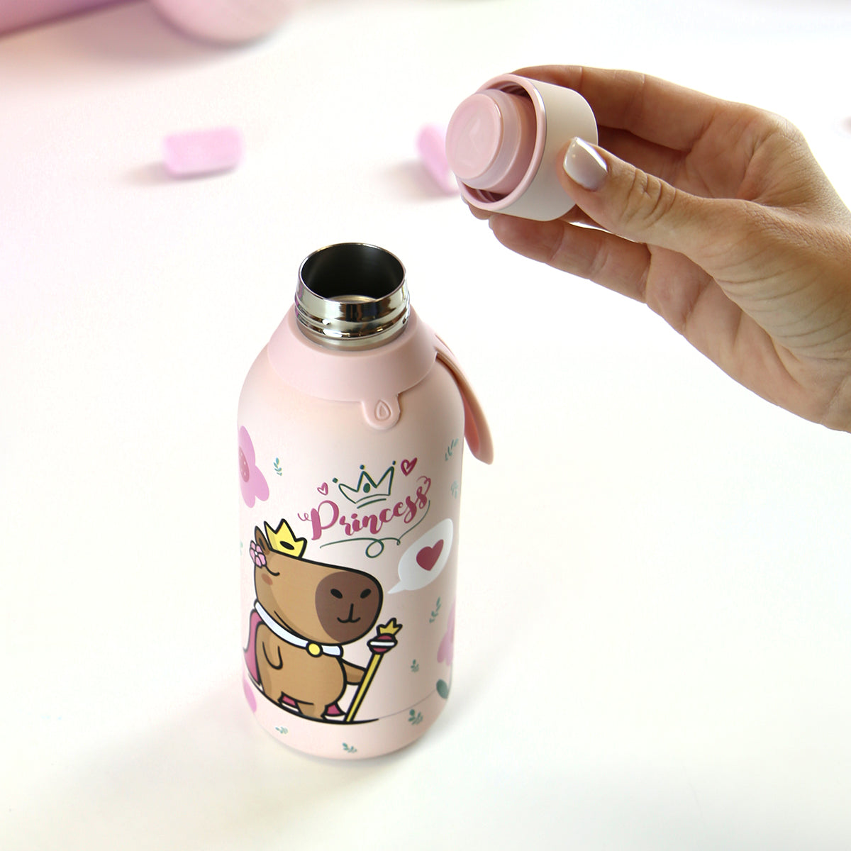 Botella acero inoxidable - Capibara