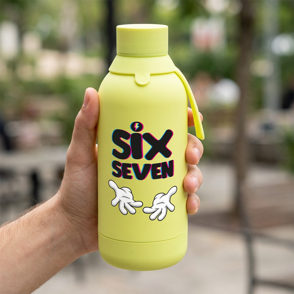 Botella Térmica de Acero Inoxidable – #SixSeven | Lovely Story