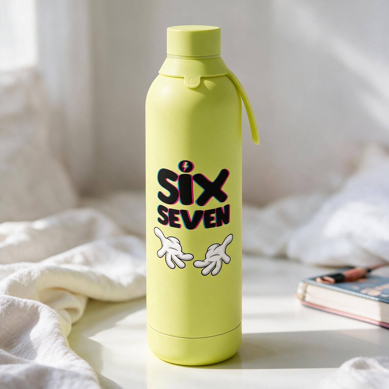 Botella Térmica de Acero Inoxidable – #SixSeven | Lovely Story