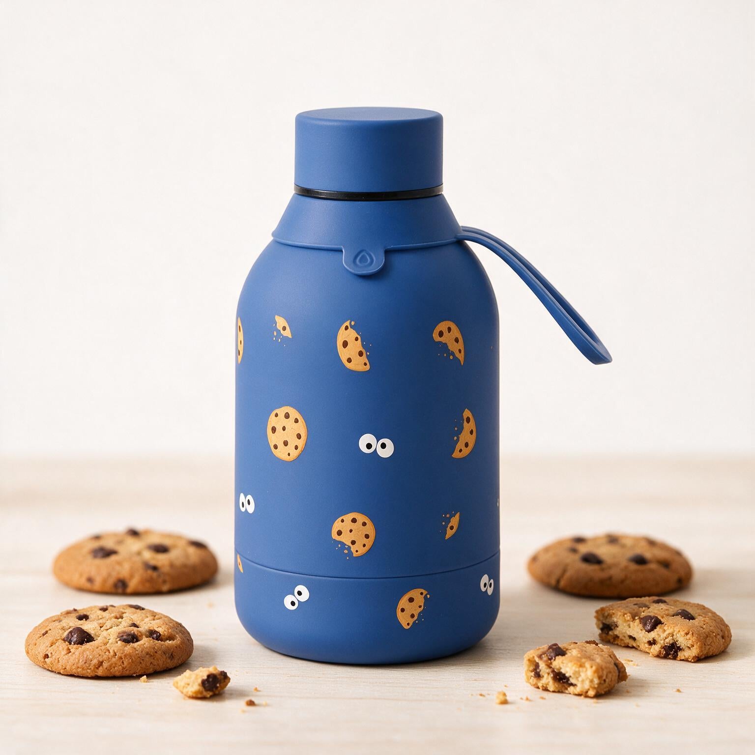 Botella Térmica de Acero Inoxidable – Cookie Beast | Aurea Kids