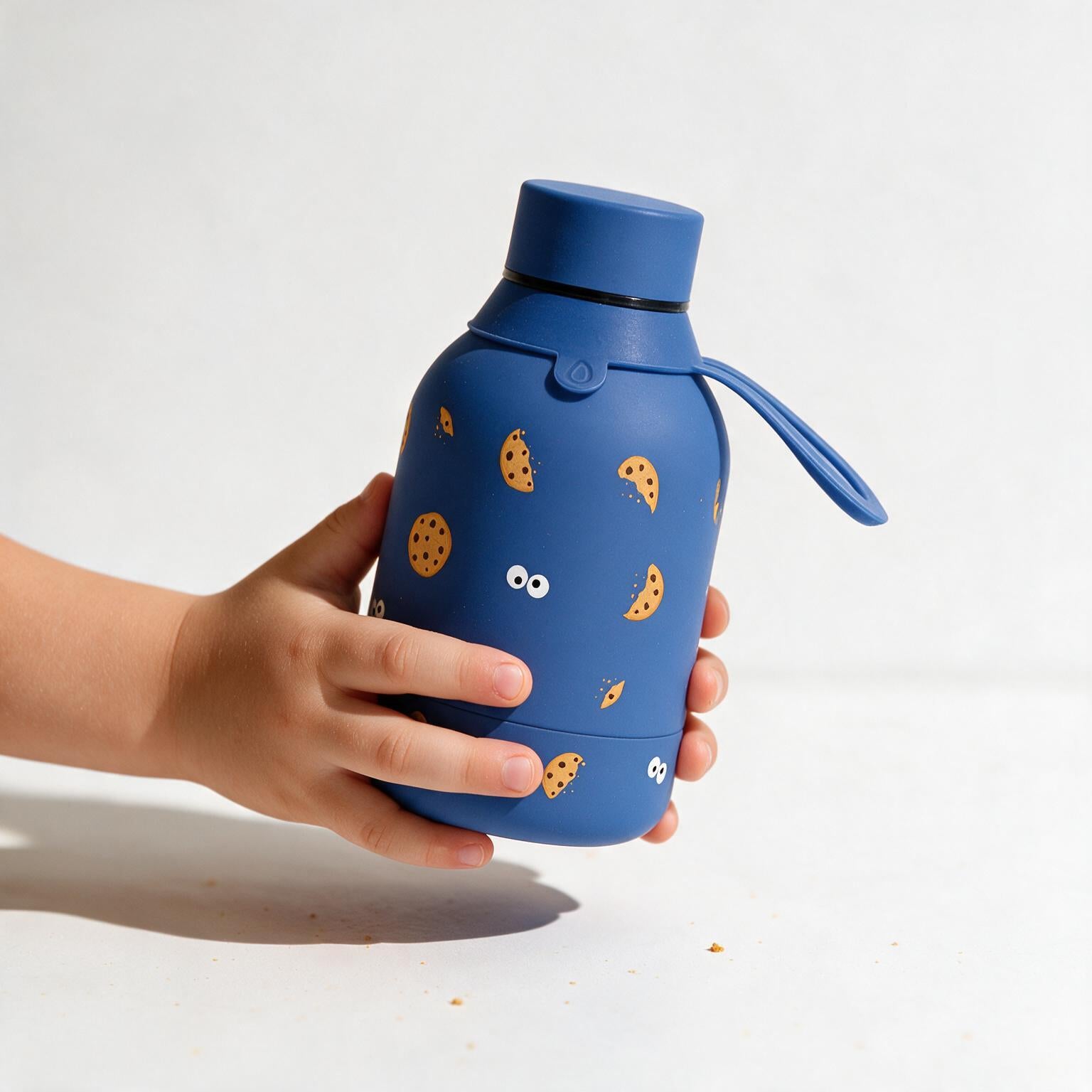 Botella Térmica de Acero Inoxidable – Cookie Beast | Aurea Kids