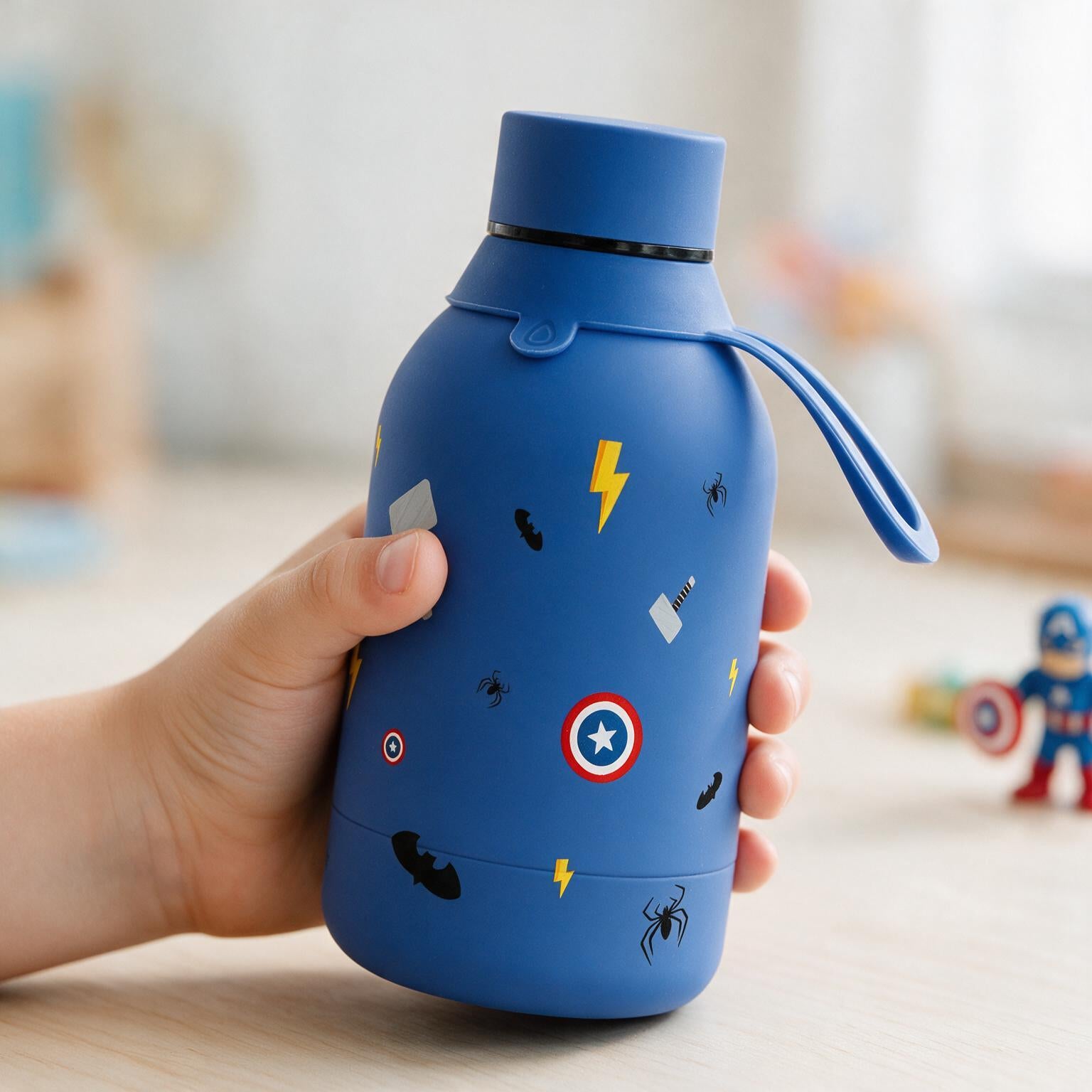 Botella Térmica de Acero Inoxidable – Hero Squad | Aurea Kids