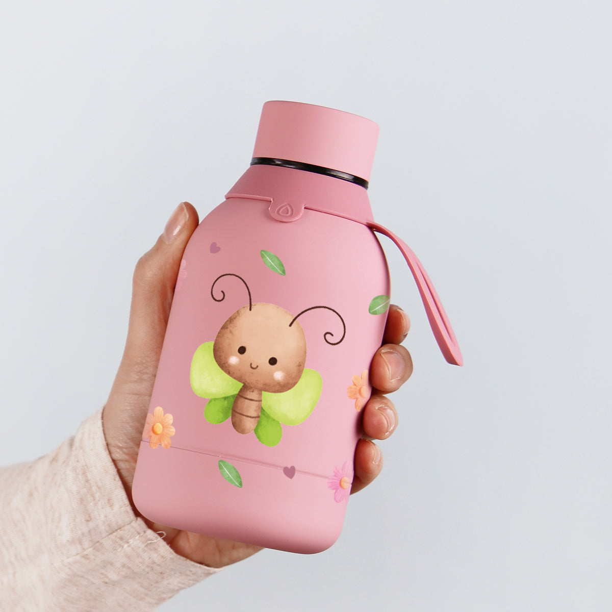 Botella infantil de acero inoxidable - Little Bugs