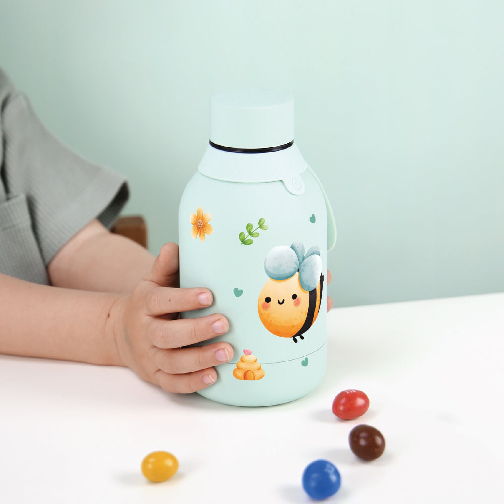 Botella infantil de acero inoxidable - Little Bugs