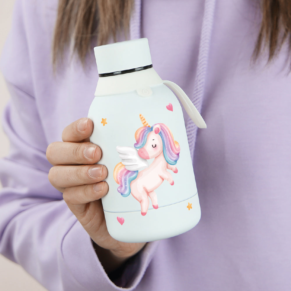 Botella Térmica de Acero Inoxidable – Magic Unicorn | Aurea Kids